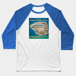 Champion Outboards Baseball T-Shirt